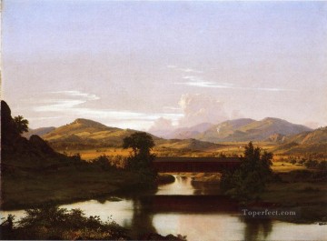  Edwin Painting - On Otter Creek scenery Hudson River Frederic Edwin Church